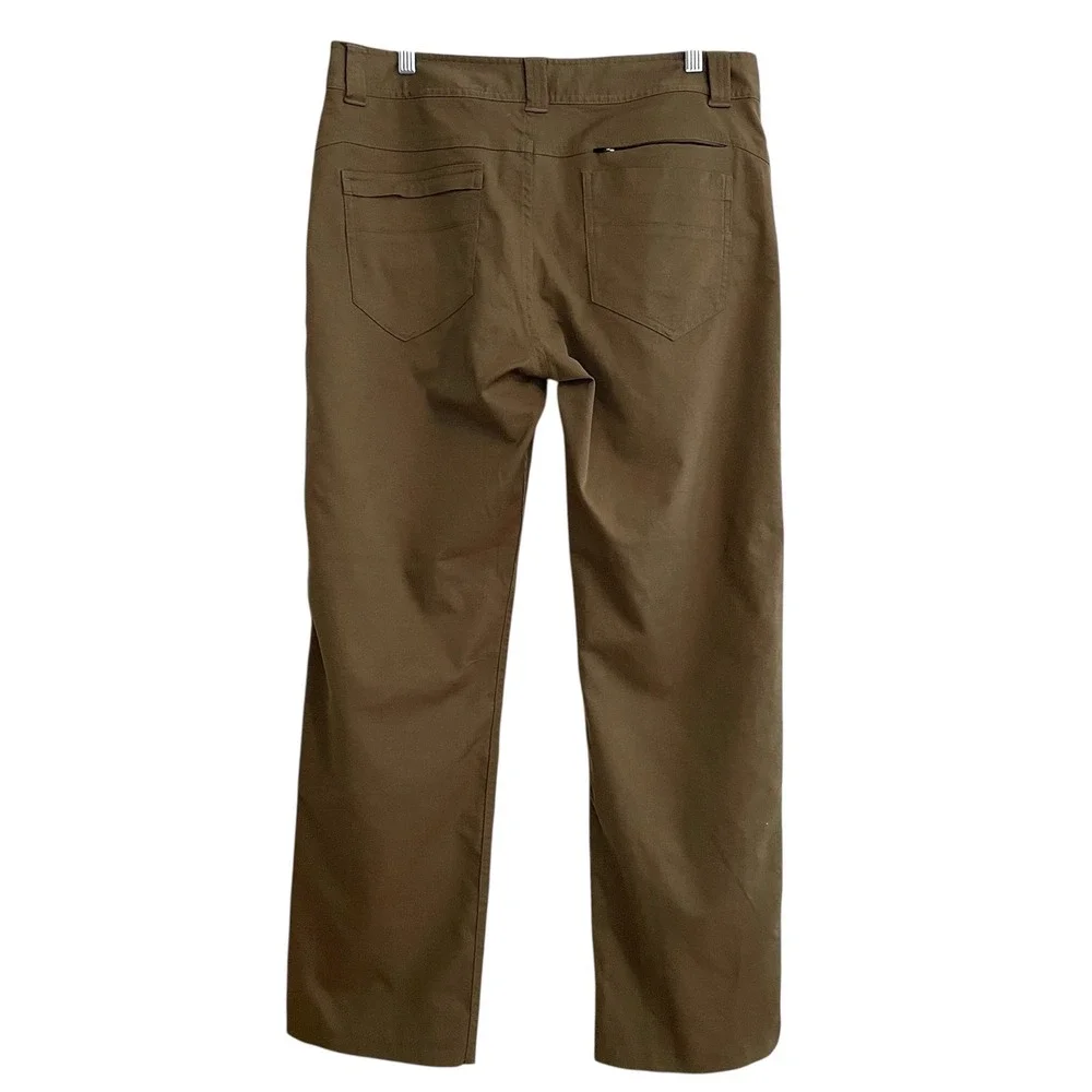 Toad&Co Rover Pants Workwear Casual‎ Hiking Travel Brown Size 33 Khakis Office - Picture 7 of 11